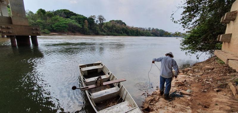 Medição de Vazão – Rio Caiapó